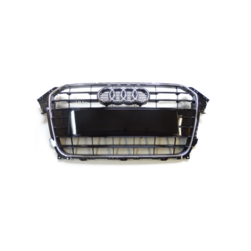 Grade do Radiador Preto Brilho Audi A4 2013 a 2015